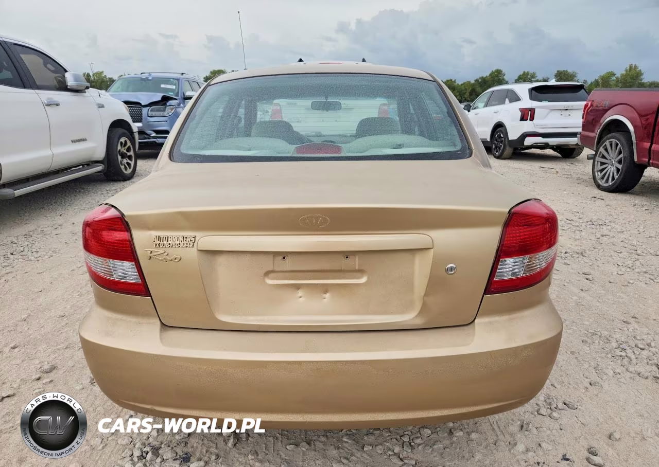 2004 Kia Rio VIN:KNADC125746307818 - 6
