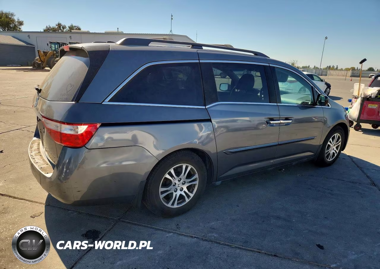 2011 Honda Odyssey Exl VIN:5FNRL5H68BB097831 - 3
