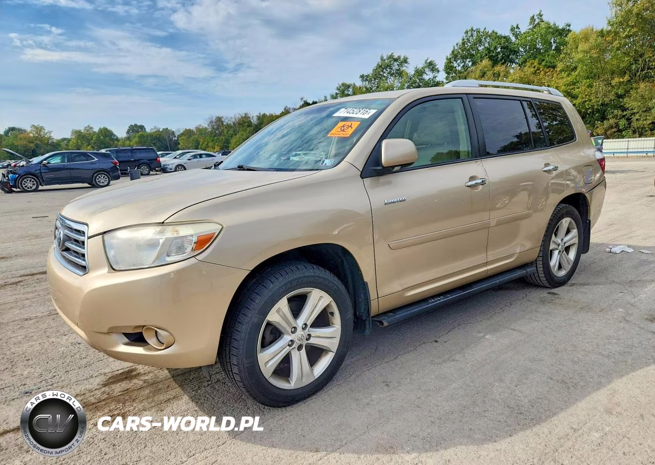 2008 Toyota Highlander Limited – zdjęcie 1 z 13