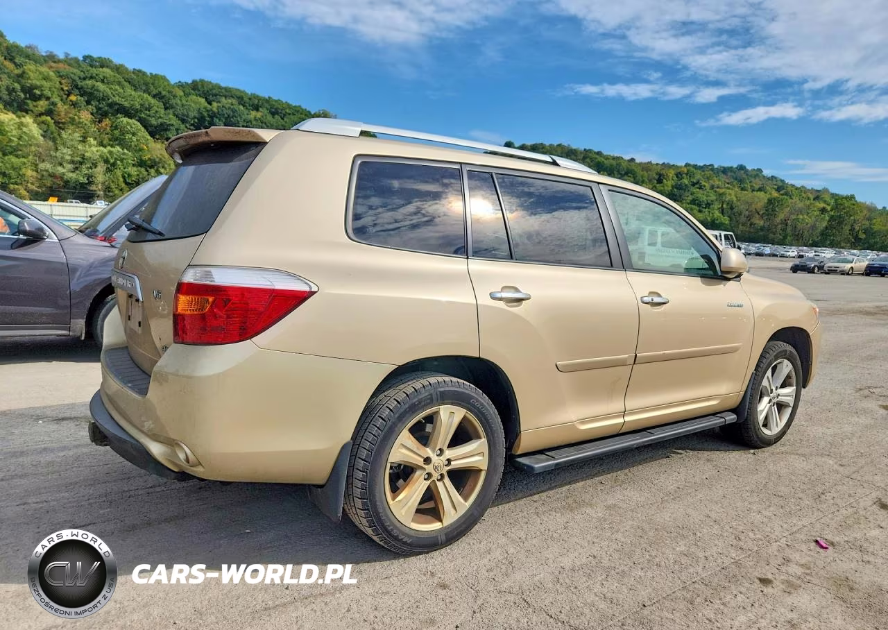 2008 Toyota Highlander Limited VIN:JTEES42A082097841 - 3