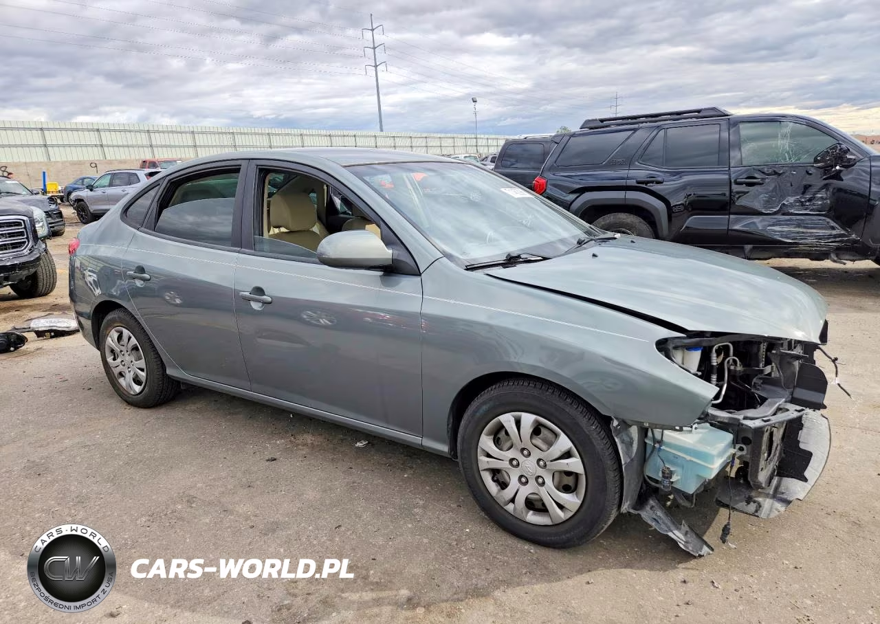 2010 Hyundai Elantra Gls VIN:KMHDU4AD8AU136378 - 4