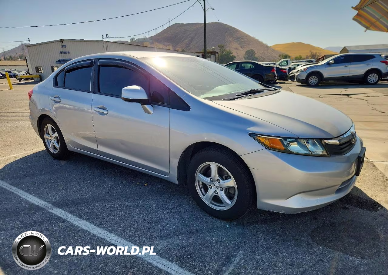 2012 Honda Civic Natural Gas VIN:19XFB5F51CE002078 - 4