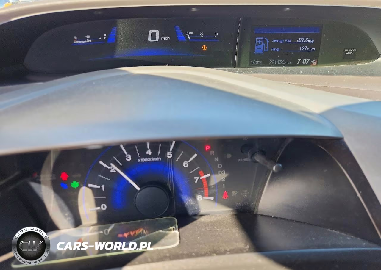 2012 Honda Civic Natural Gas VIN:19XFB5F51CE002078 - 9