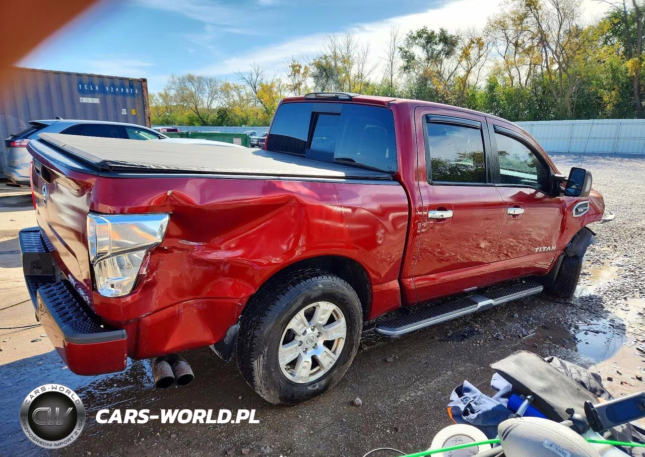 2017 Nissan Titan Sv VIN:1N6AA1E58HN574773 - 3