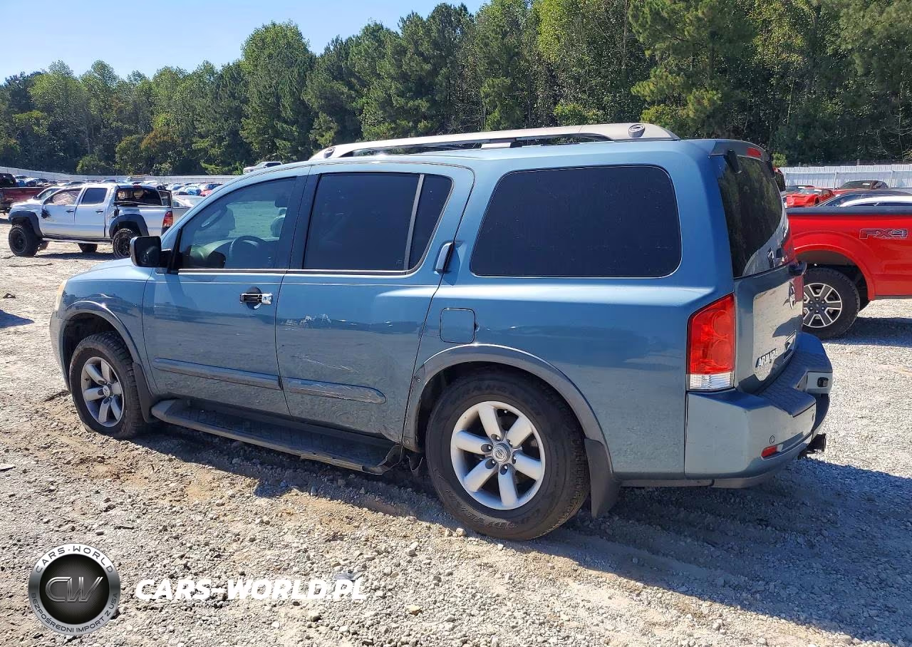 2011 Nissan Armada Sv VIN:5N1BA0ND3BN601986 - 2