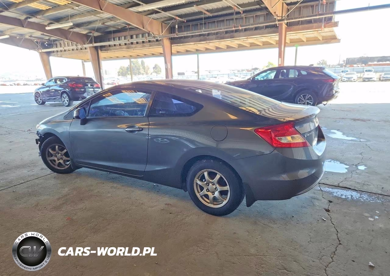 2012 Honda Civic Lx VIN:2HGFG3B52CH527684 - 2