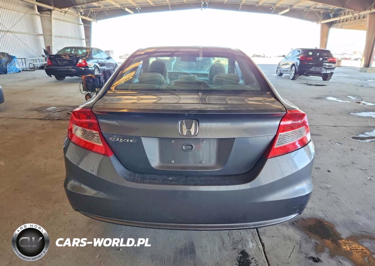 2012 Honda Civic Lx VIN:2HGFG3B52CH527684 - 6