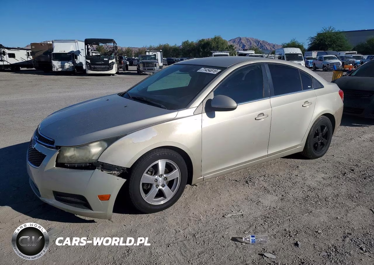 2013 Chevrolet Cruze Lt VIN:1G1PC5SBXD7269713 - 1
