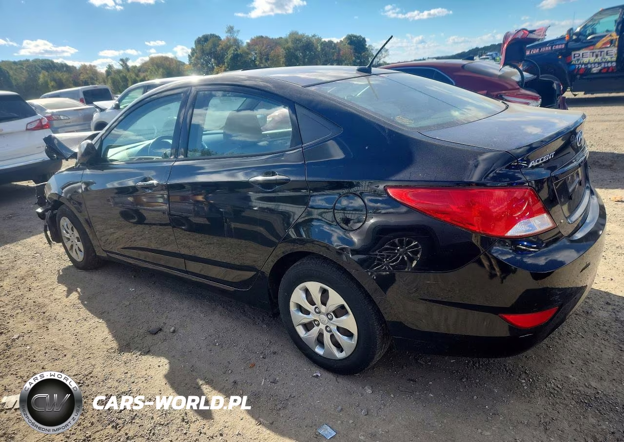 2017 Hyundai Accent Se VIN:KMHCT4AE9HU355495 - 2