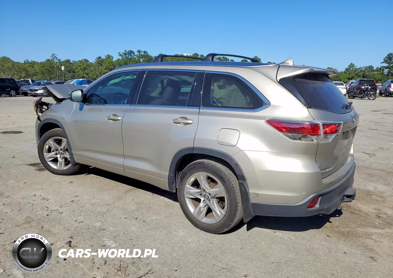 2016 Toyota Highlander Limited VIN:5TDDKRFHXGS284421 - 2