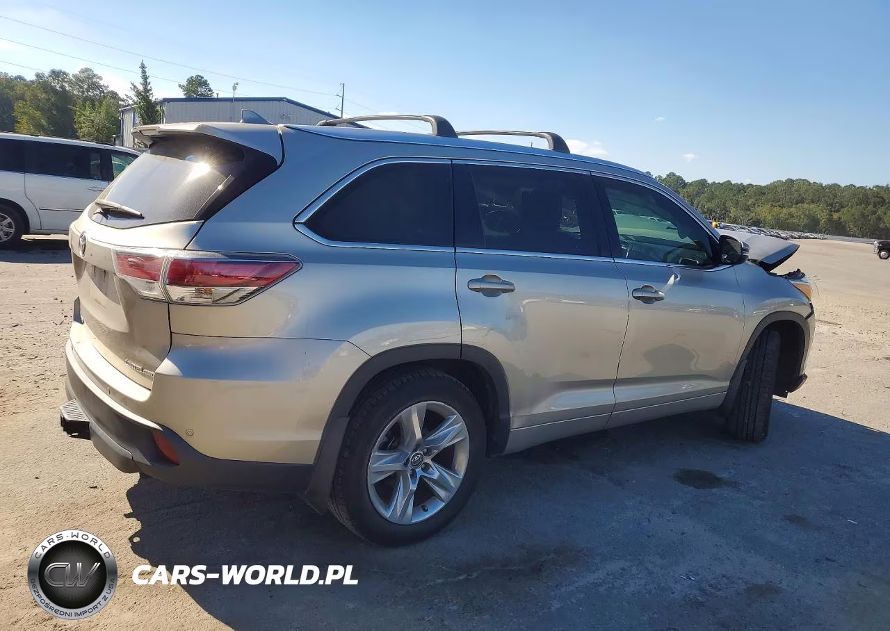 2016 Toyota Highlander Limited VIN:5TDDKRFHXGS284421 - 3