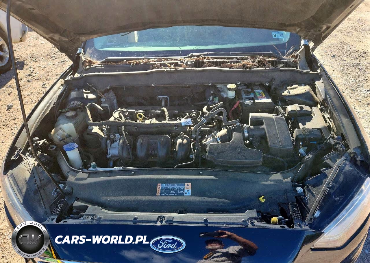 2017 Ford Fusion Se VIN:3FA6P0H76HR392264 - 11