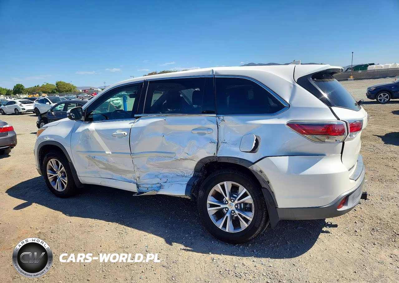 2015 Toyota Highlander Le Plus VIN:5TDZKRFH5FS071025 - 2