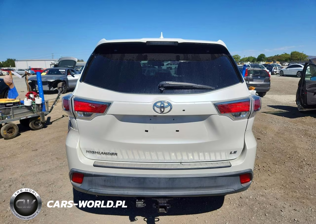 2015 Toyota Highlander Le Plus VIN:5TDZKRFH5FS071025 - 6