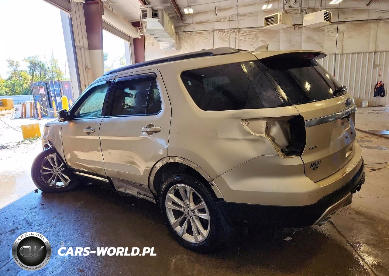 2017 Ford Explorer Xlt VIN:1FM5K8D87HGB61572 - 2