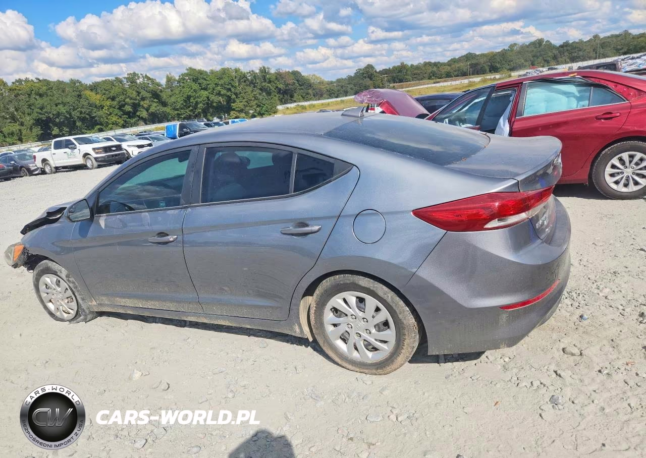 2017 Hyundai Elantra Se VIN:KMHD74LF4HU127192 - 2