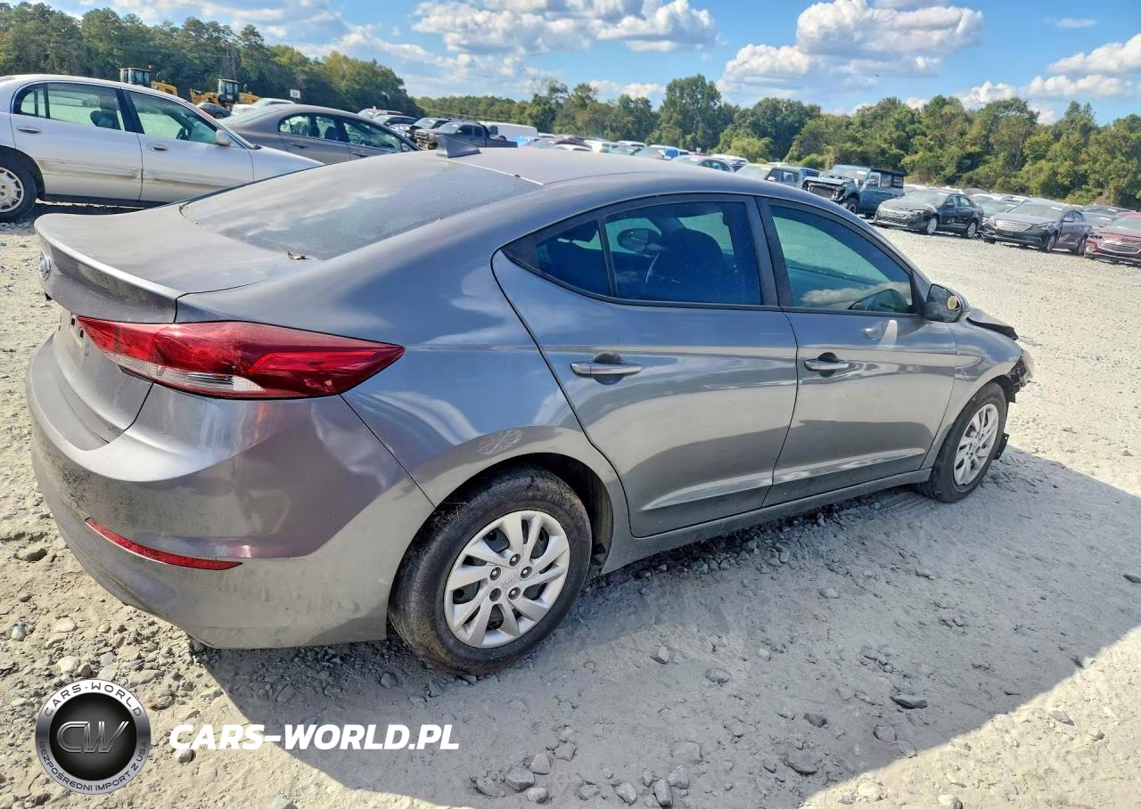 2017 Hyundai Elantra Se VIN:KMHD74LF4HU127192 - 3