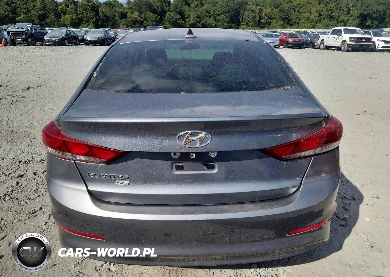 2017 Hyundai Elantra Se VIN:KMHD74LF4HU127192 - 6