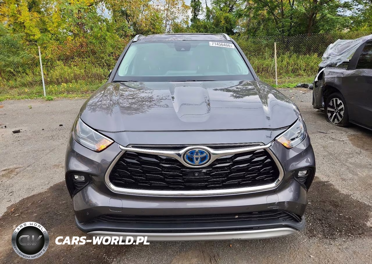 2021 Toyota Highlander Hybrid Platinum VIN:5TDEBRCH6MS031228 - 5