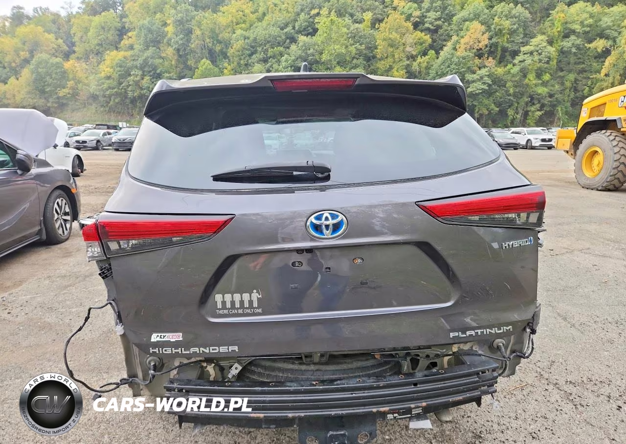 2021 Toyota Highlander Hybrid Platinum VIN:5TDEBRCH6MS031228 - 6