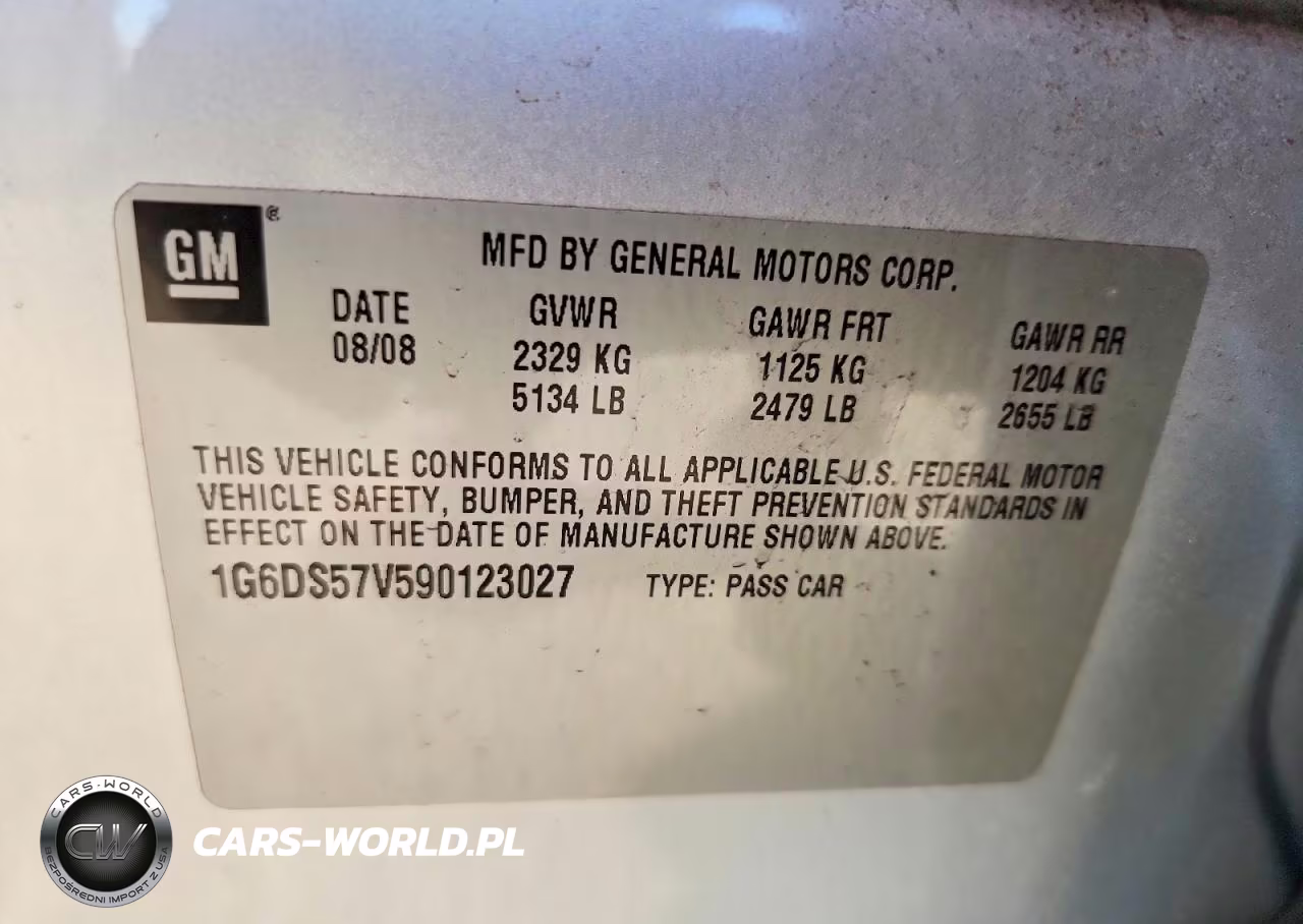 2009 Cadillac Cts Hi Feature V6 VIN:1G6DS57V590123027 - 13