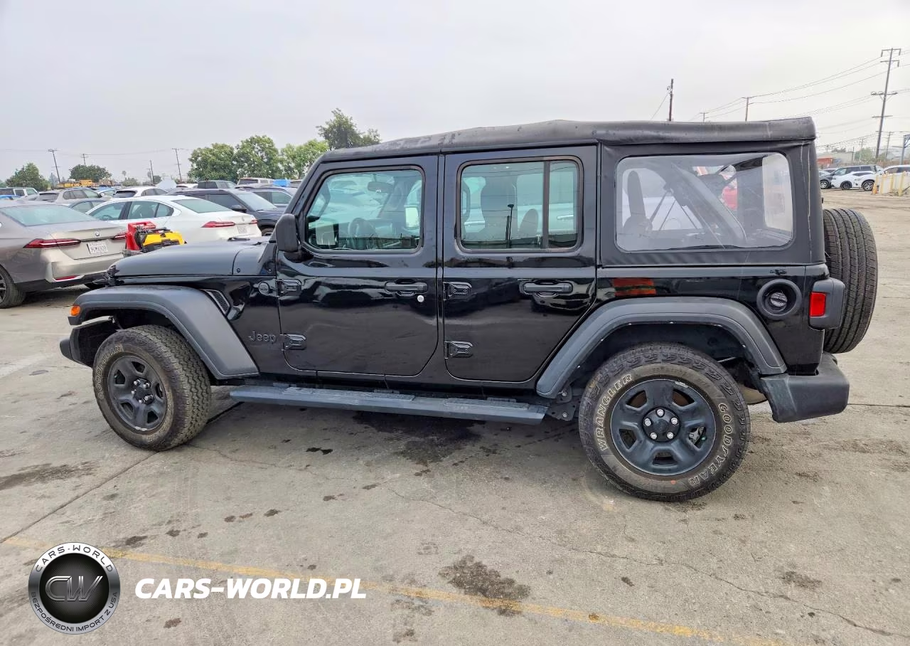 2022 Jeep Wrangler Unlimited Sport 4X4 VIN:1C4HJXDN0NW235243 - 2