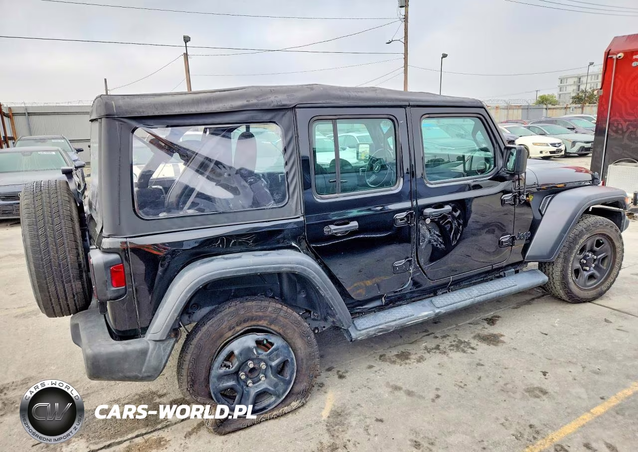 2022 Jeep Wrangler Unlimited Sport 4X4 VIN:1C4HJXDN0NW235243 - 3