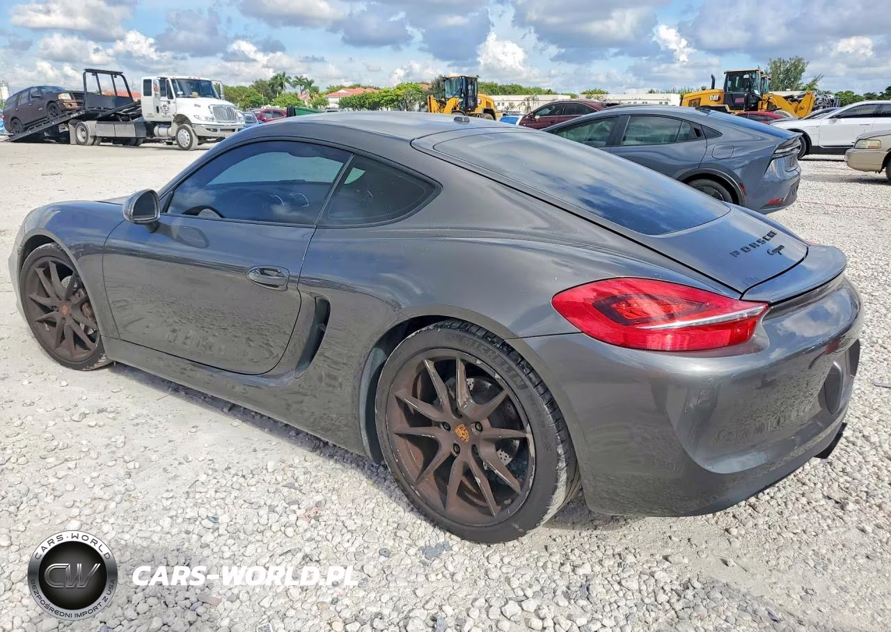 2014 Porsche Cayman VIN:WP0AA2A81EK171613 - 2