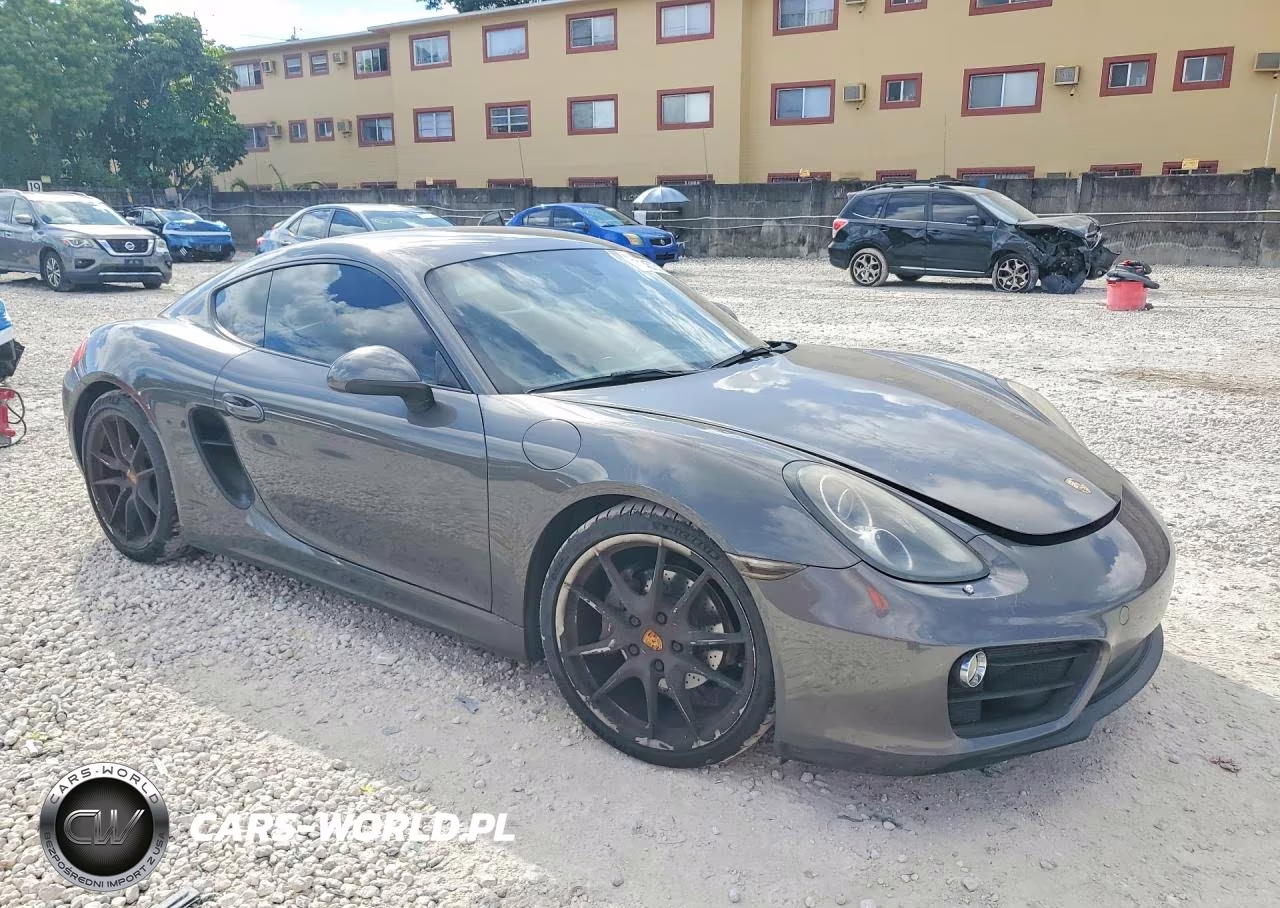 2014 Porsche Cayman VIN:WP0AA2A81EK171613 - 4