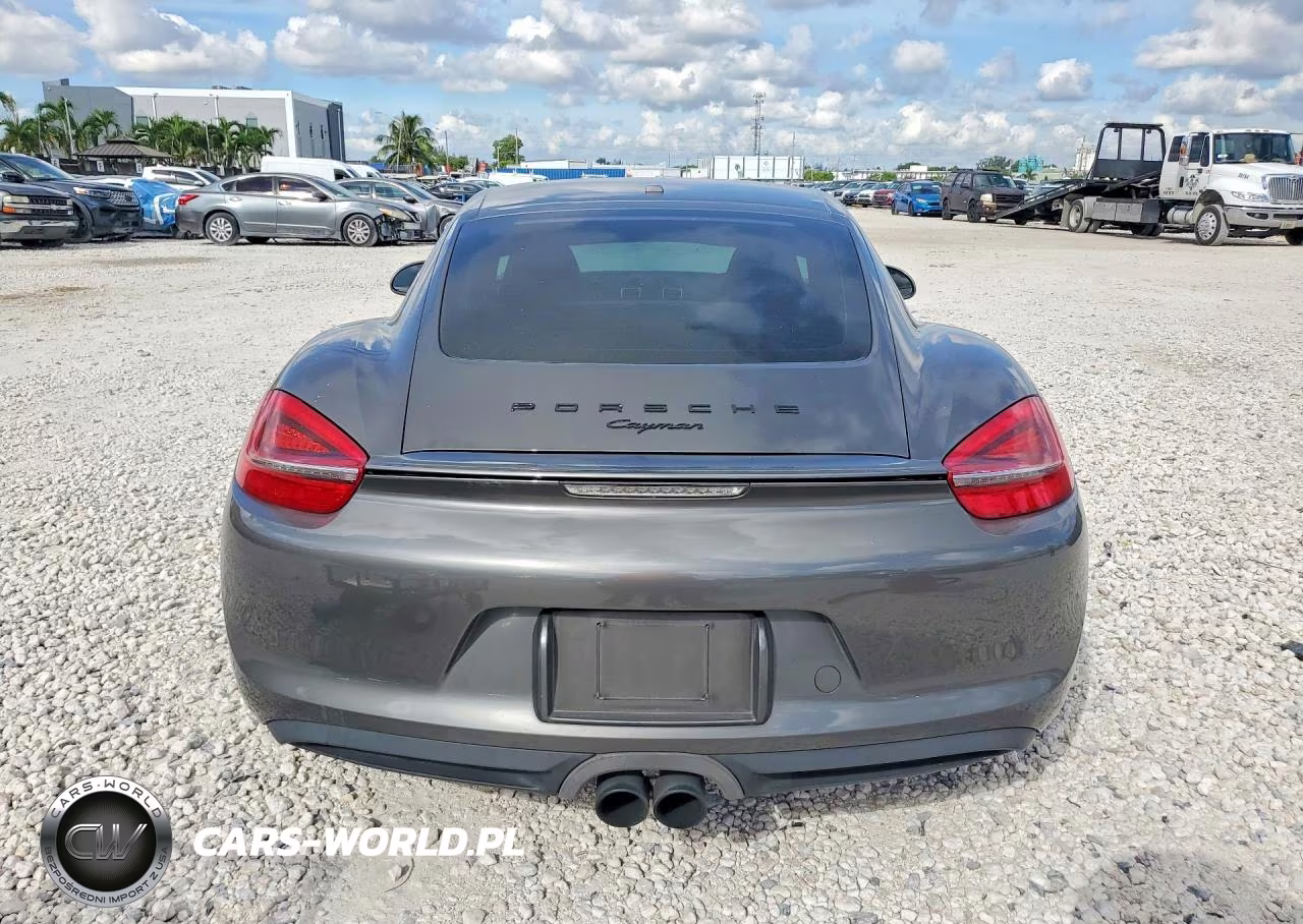 2014 Porsche Cayman VIN:WP0AA2A81EK171613 - 6