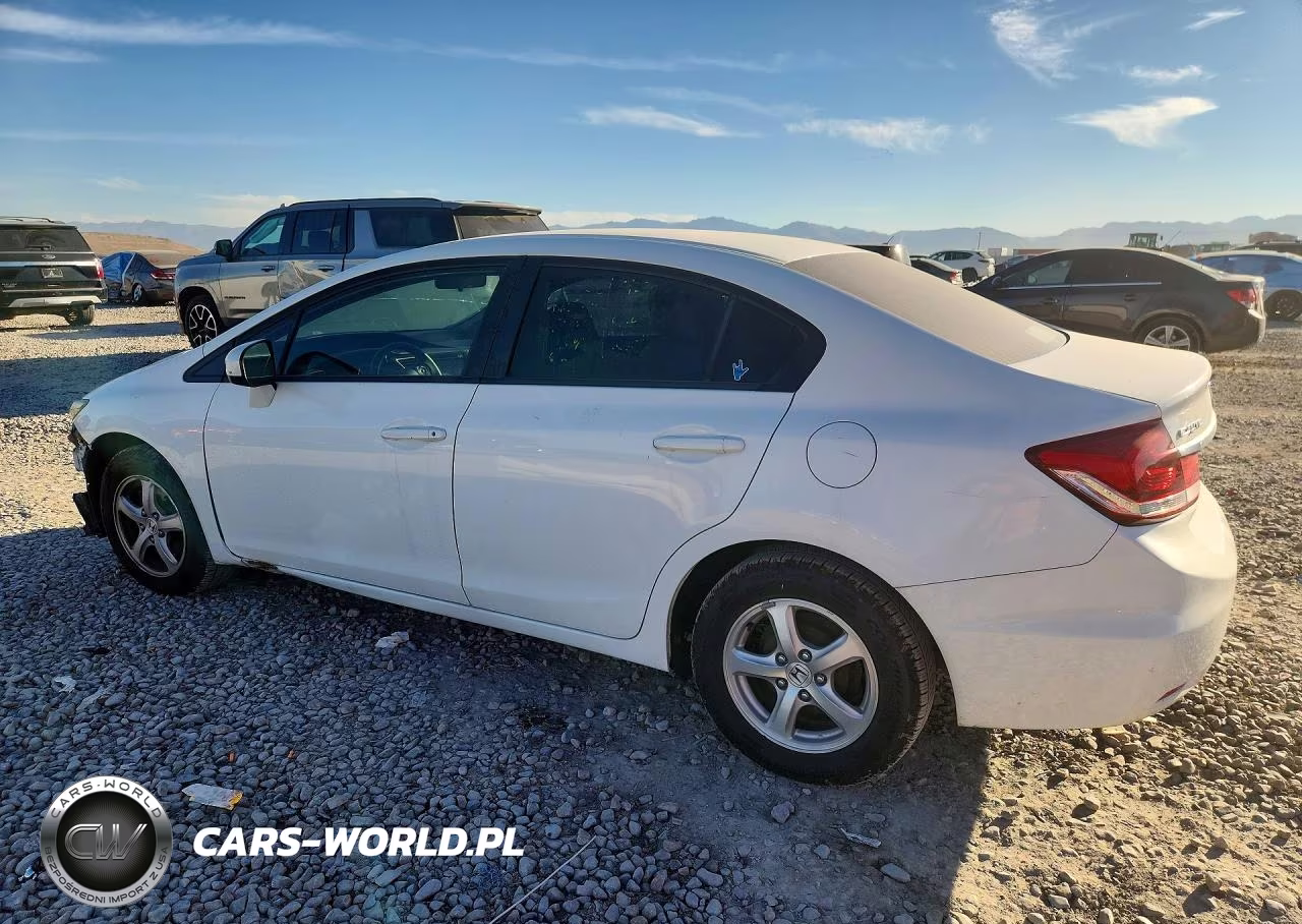 2014 Honda Civic Natural Gas VIN:19XFB5F50EE000552 - 2