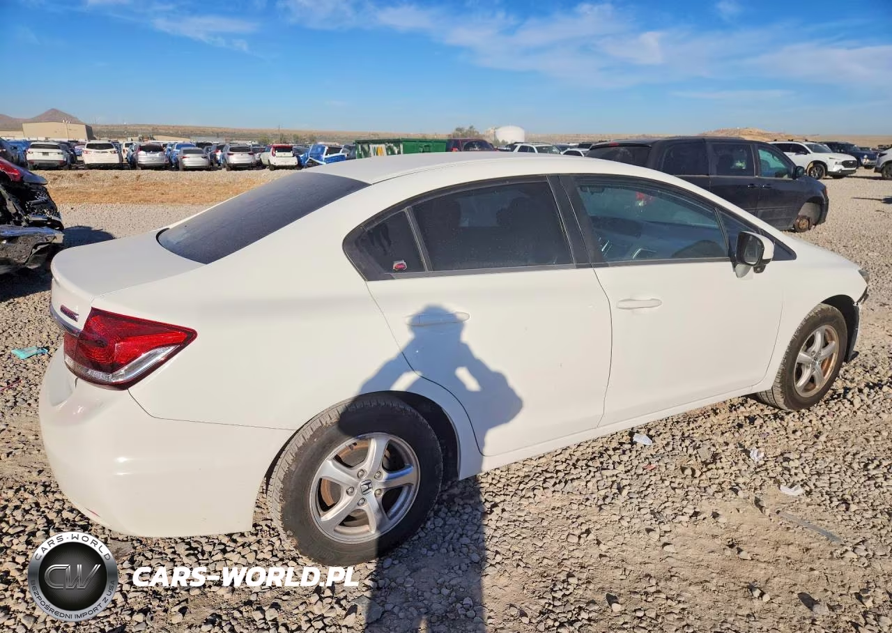 2014 Honda Civic Natural Gas VIN:19XFB5F50EE000552 - 3
