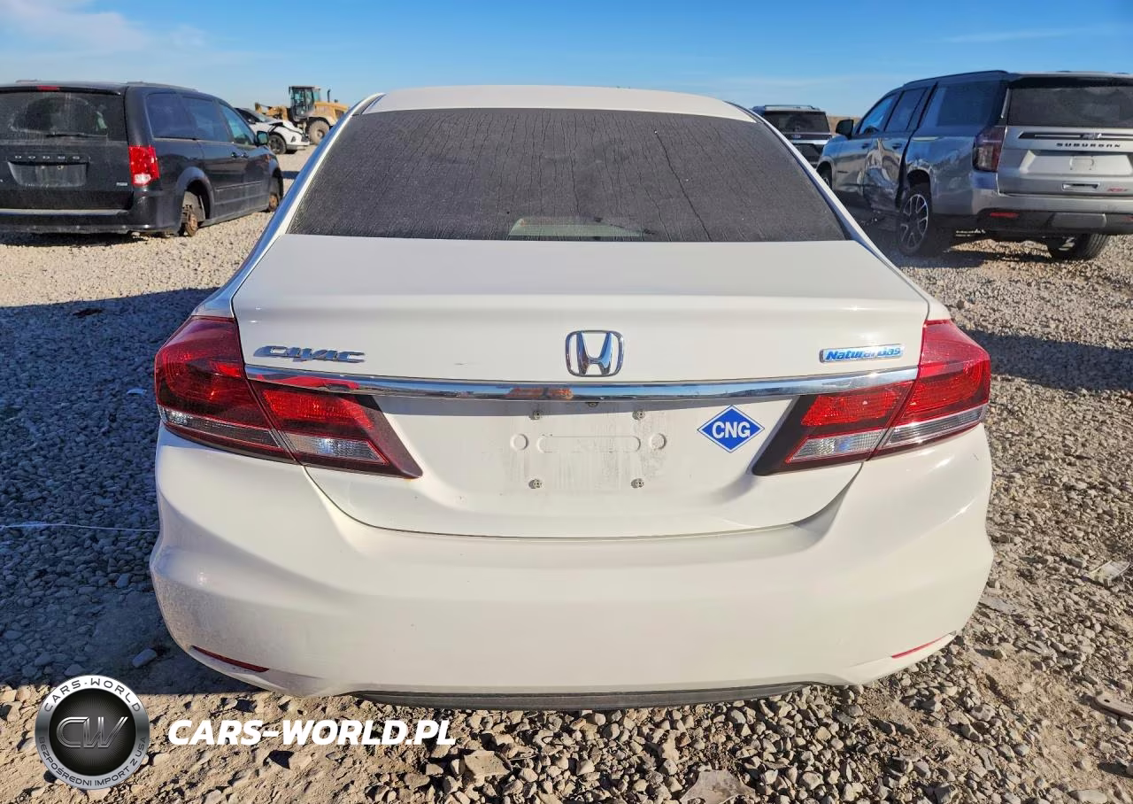 2014 Honda Civic Natural Gas VIN:19XFB5F50EE000552 - 6