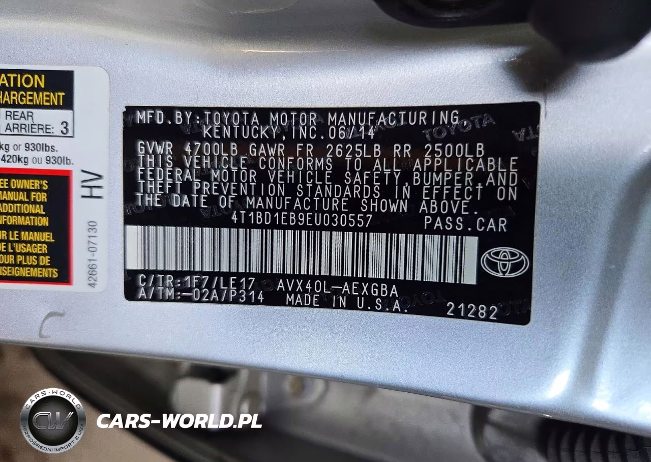 2014 Toyota Avalon Hybrid Xle Touring VIN:4T1BD1EB9EU030557 - 12