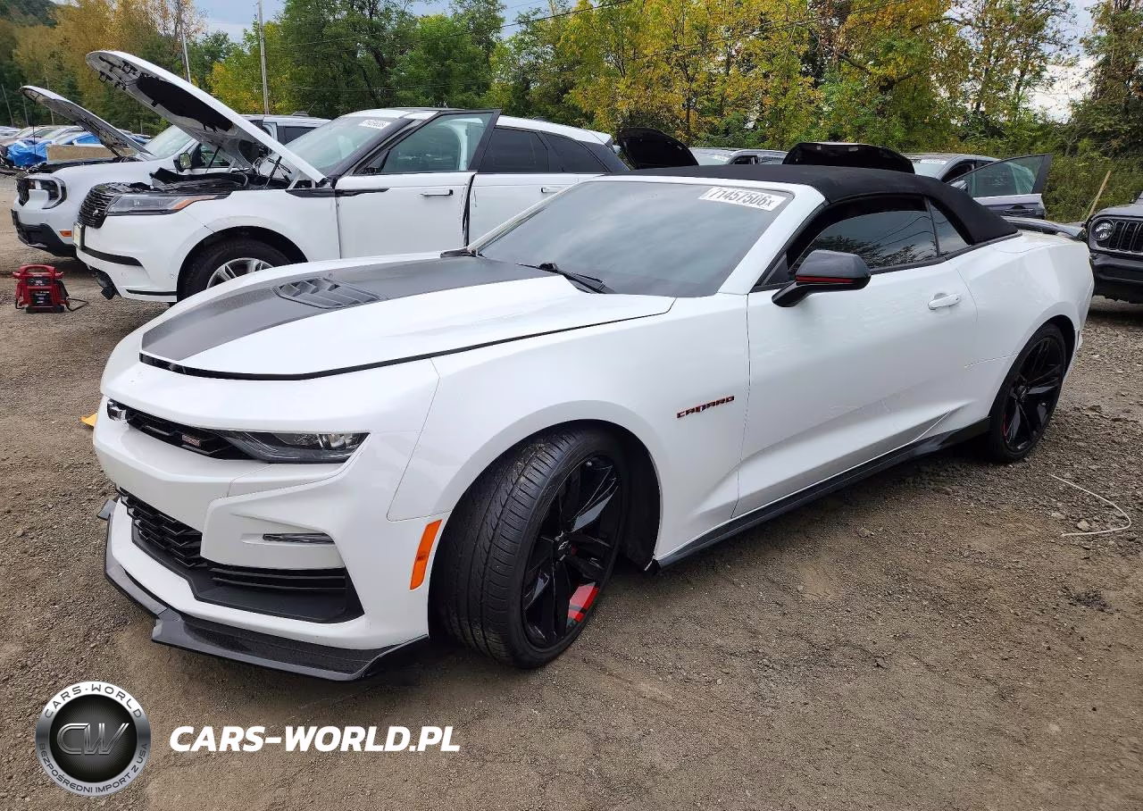 2021 Chevrolet Camaro Ss VIN:1G1FH3D76M0102459 - 1