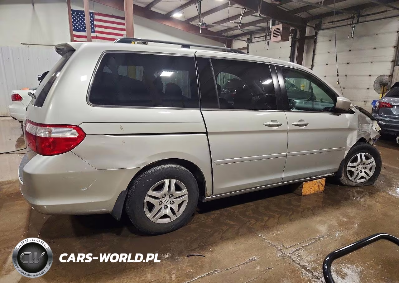 2007 Honda Odyssey Exl VIN:5FNRL38727B400669 - 3