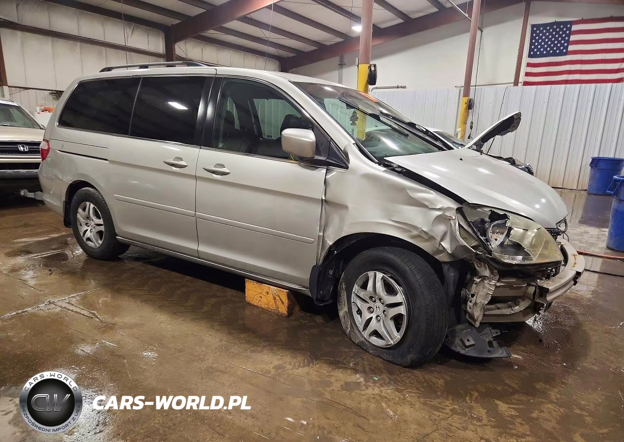 2007 Honda Odyssey Exl VIN:5FNRL38727B400669 - 4