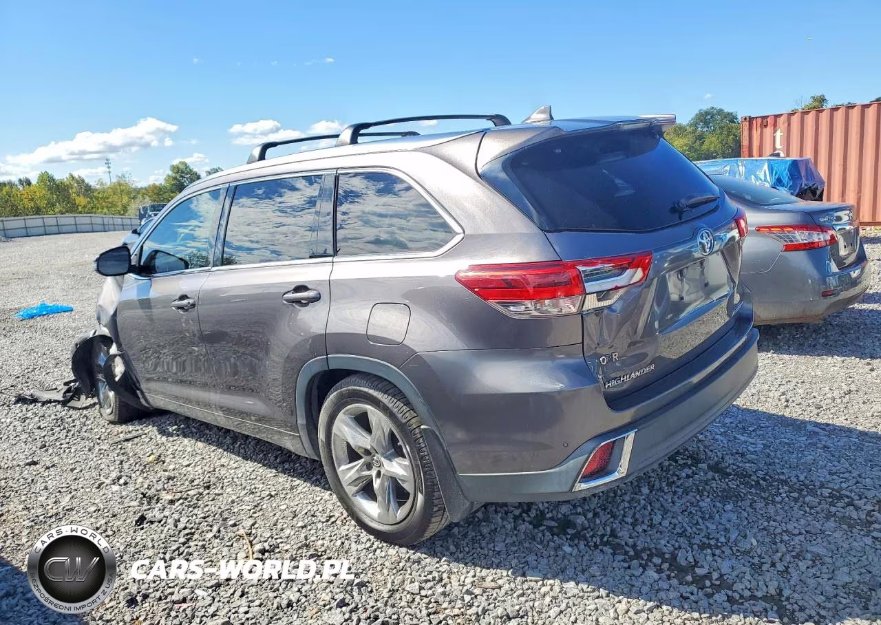 2018 Toyota Highlander Limited VIN:5TDDZRFH0JS808226 - 2