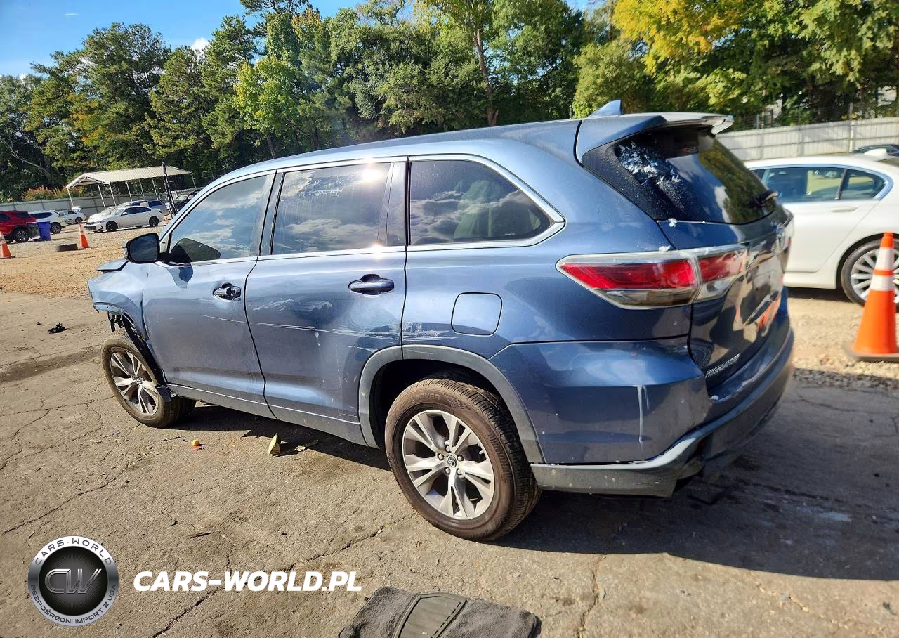 2016 Toyota Highlander Le Plus VIN:5TDZKRFH2GS123129 - 2