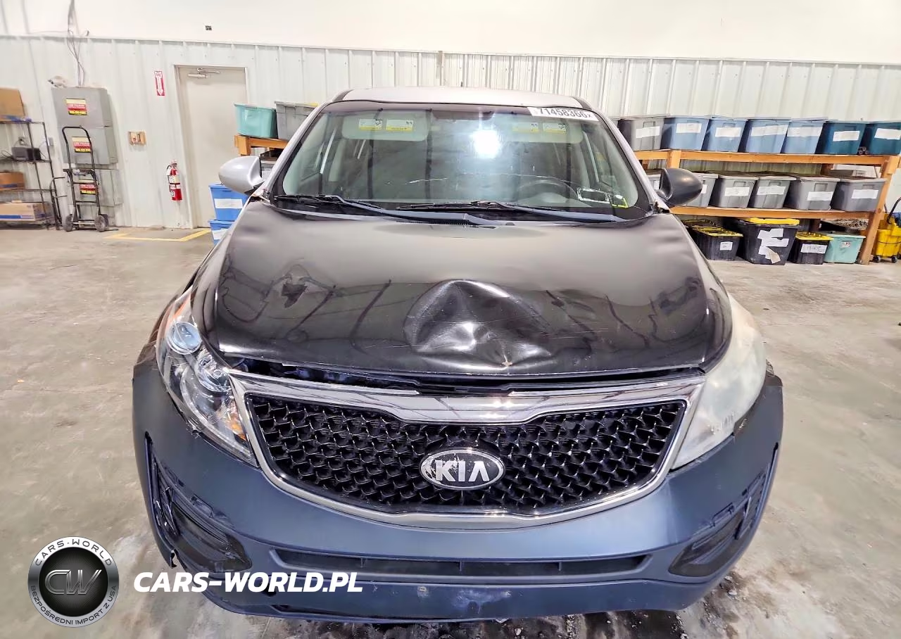 2014 Kia Sportage Lx VIN:KNDPBCAC4E7615622 - 5