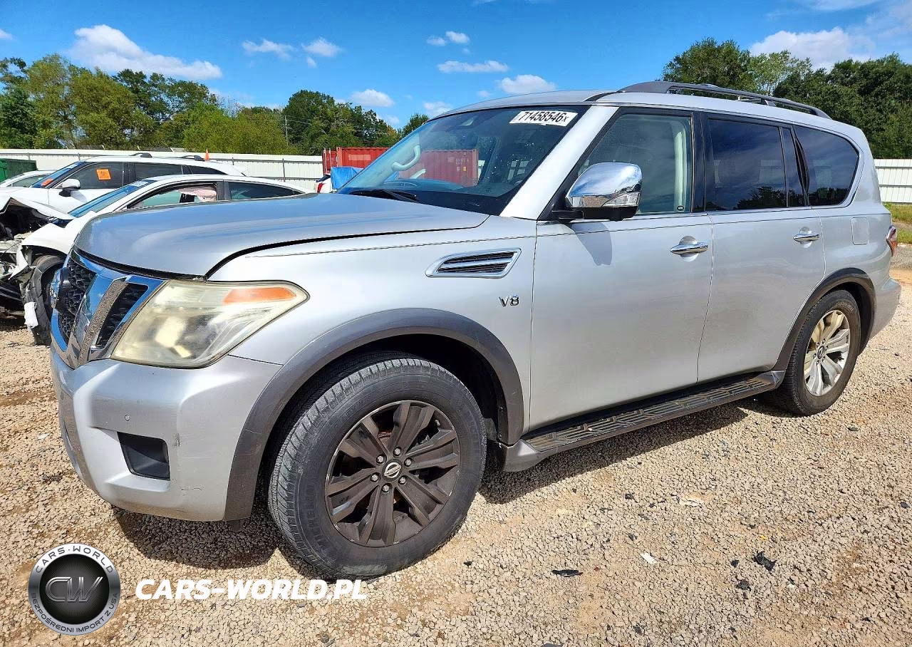 2018 Nissan Armada Platinum VIN:JN8AY2NF4J9330683 - 1
