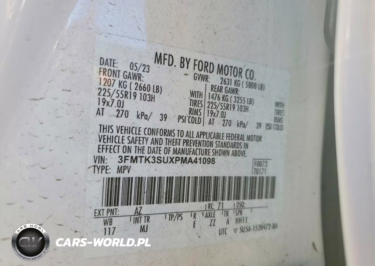 2023 Ford Mustang Mach-E Premium VIN:3FMTK3SUXPMA41098 - 13