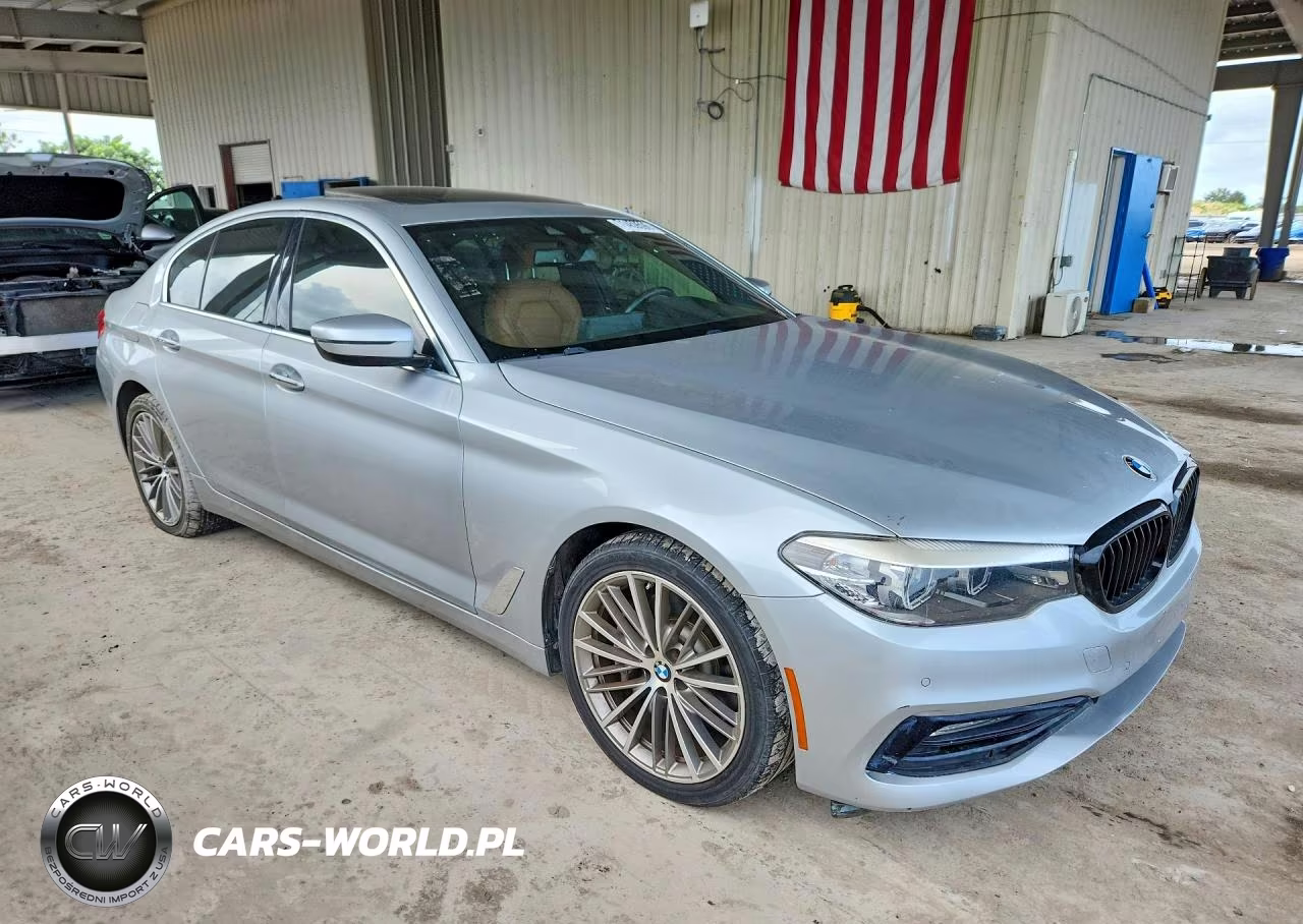 2018 BMW 530 I VIN:WBAJA5C54JWA38500 - 4