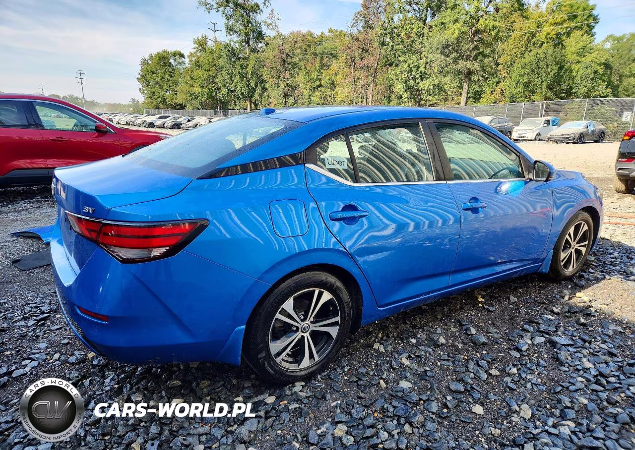 2020 Nissan Sentra Sv VIN:3N1AB8CV5LY241084 - 3