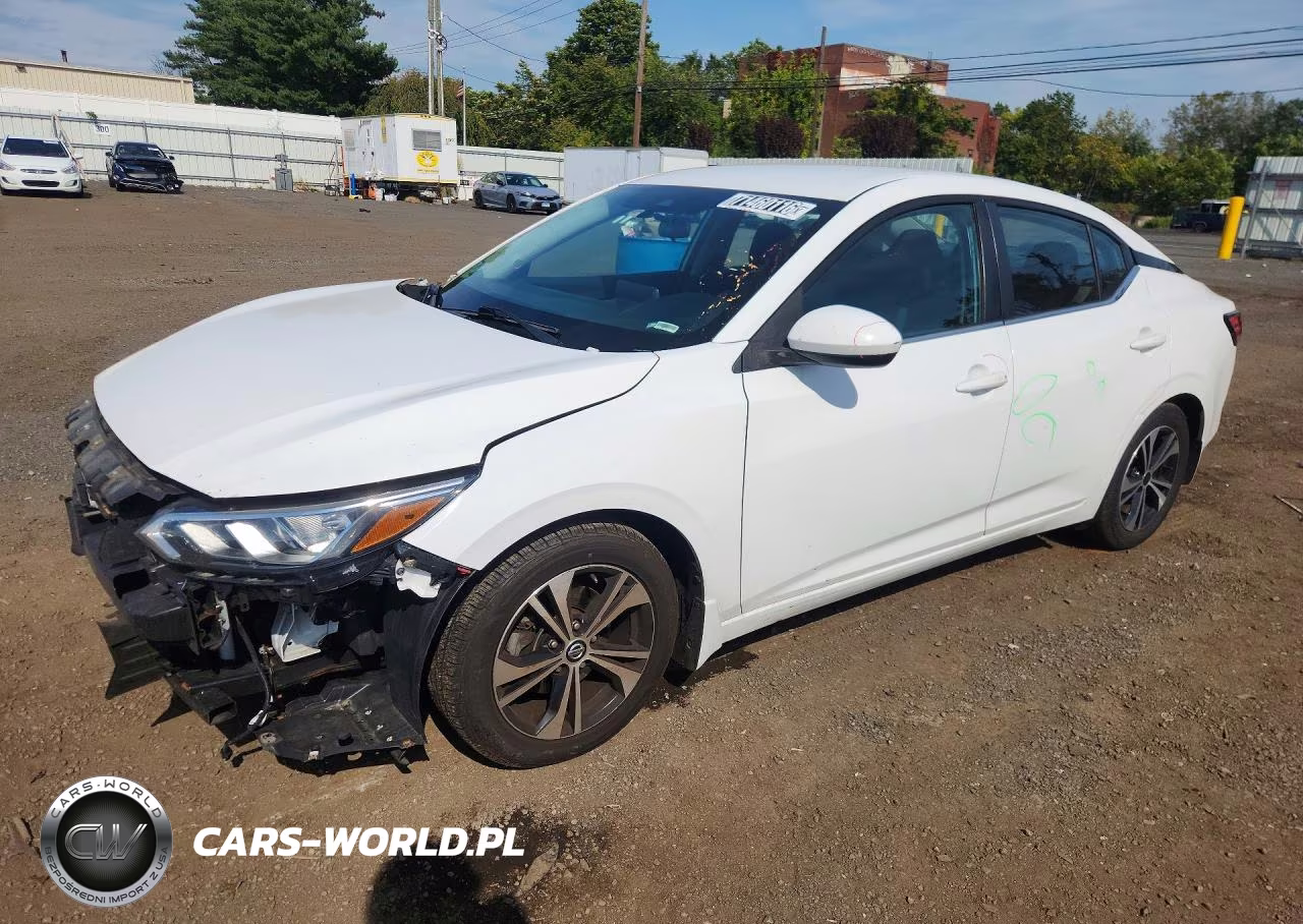 2021 Nissan Sentra Sv VIN:3N1AB8CVXMY209314 - 1