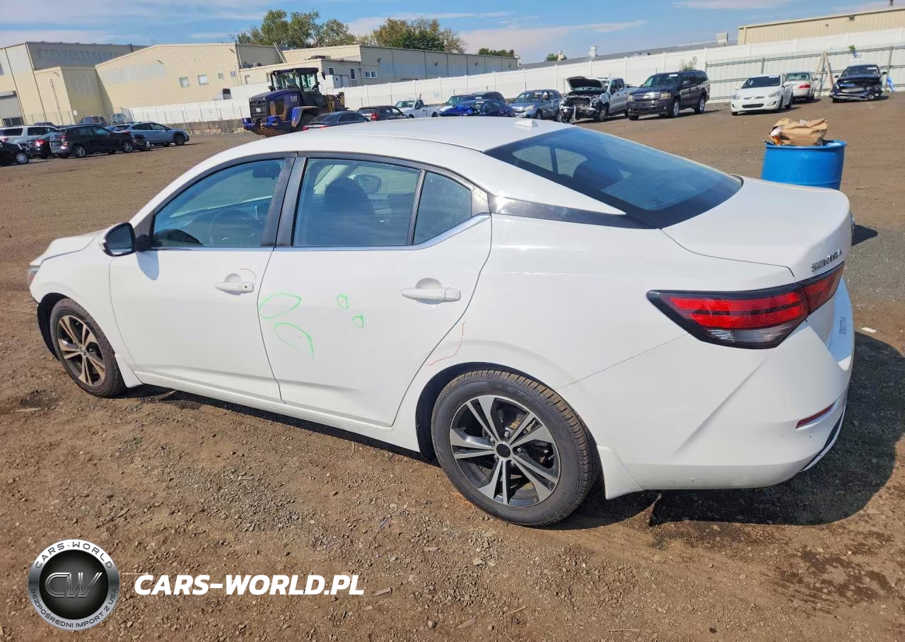 2021 Nissan Sentra Sv VIN:3N1AB8CVXMY209314 - 2