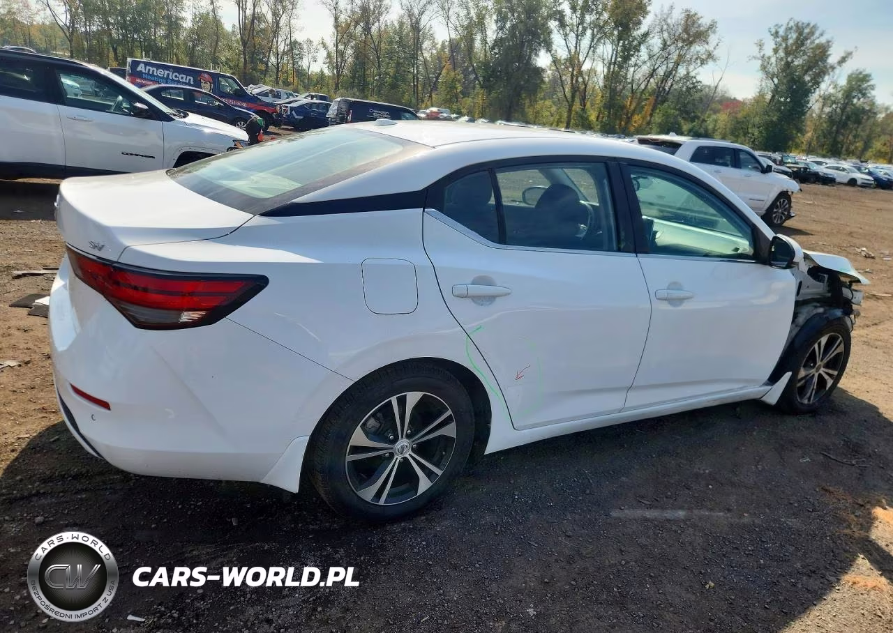 2021 Nissan Sentra Sv VIN:3N1AB8CVXMY209314 - 3