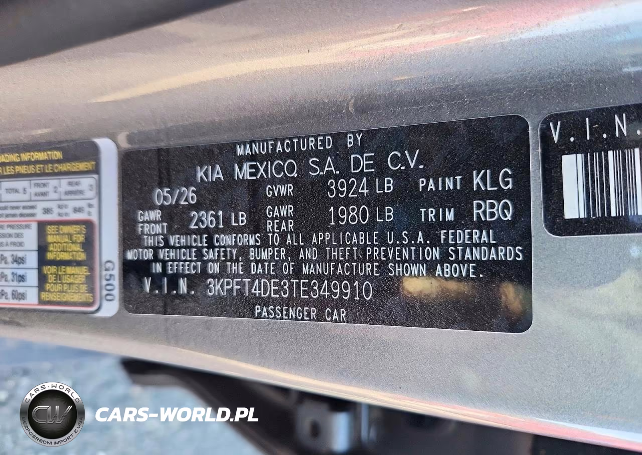 2026 Kia K4 Lxs VIN:3KPFT4DE3TE349910 - 12