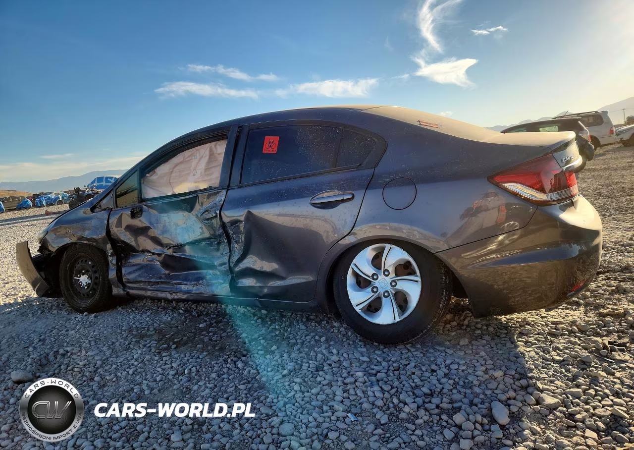 2015 Honda Civic Lx VIN:19XFB2F5XFE704998 - 2