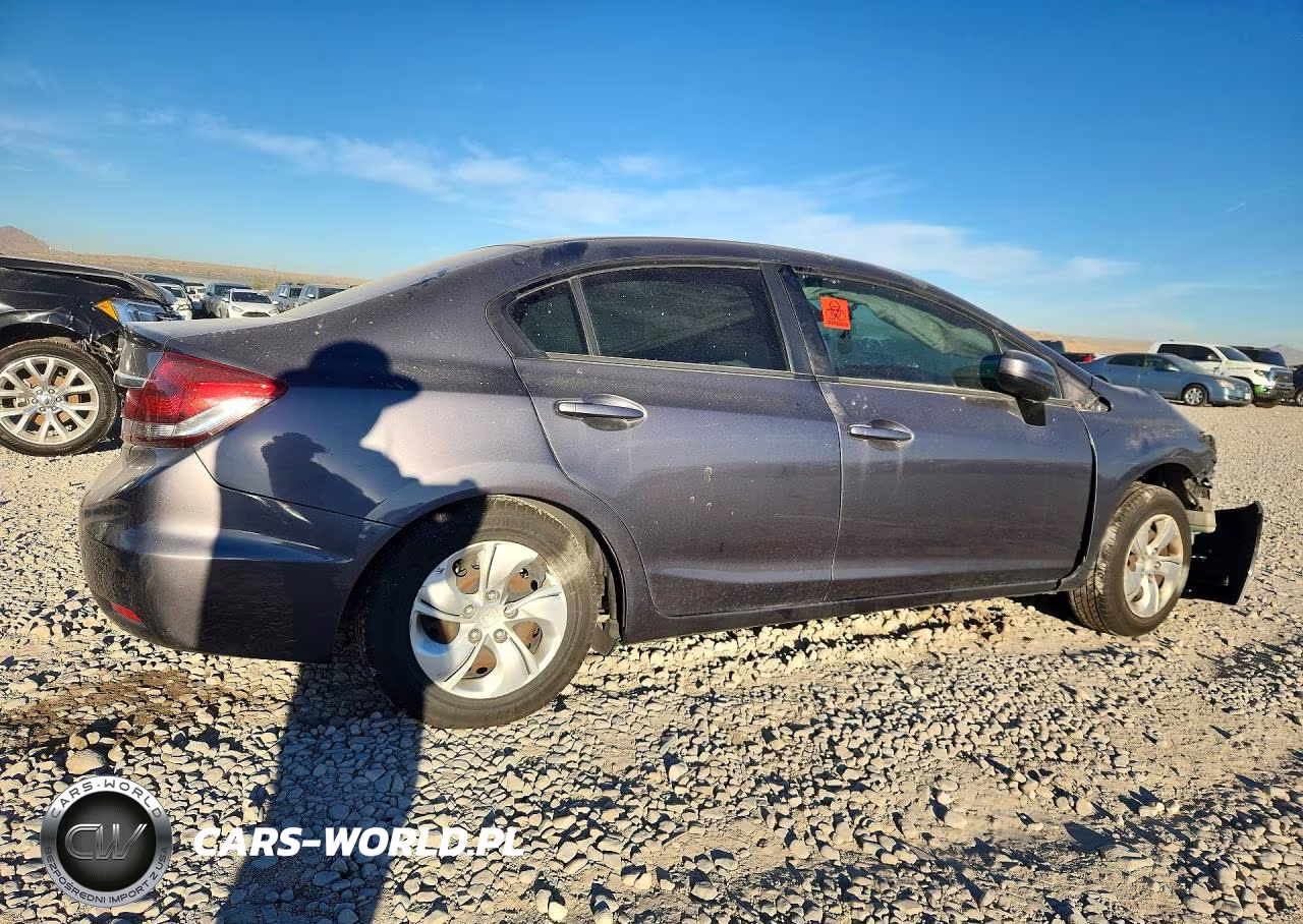 2015 Honda Civic Lx VIN:19XFB2F5XFE704998 - 3
